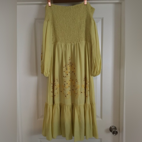 Kobi Halperin Lexy Dress Long Sleeve off the shoulder - Picture 1 of 4